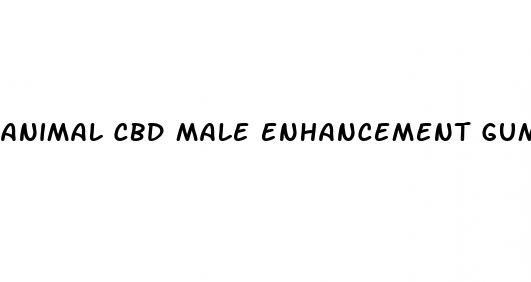 animal cbd male enhancement gummies