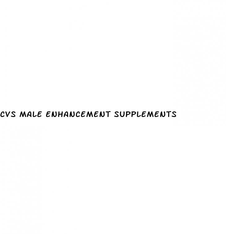 cvs male enhancement supplements