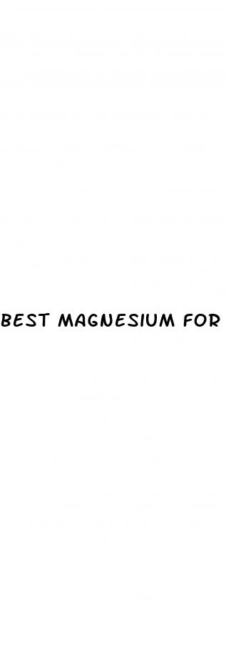 best magnesium for erectile dysfunction reddit