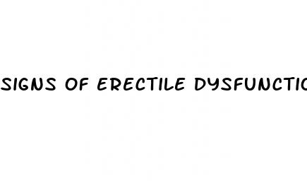 signs of erectile dysfunction reddit