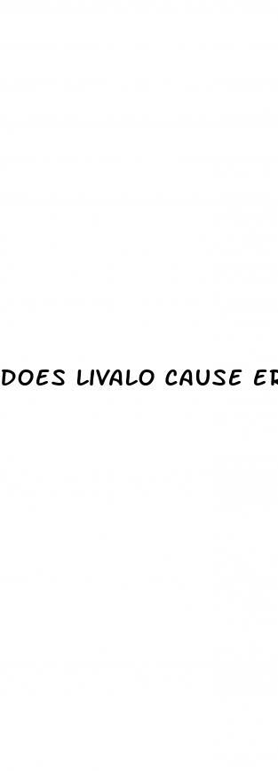 does livalo cause erectile dysfunction