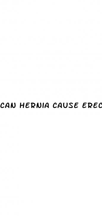 can hernia cause erectile dysfunction