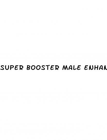 super booster male enhancement