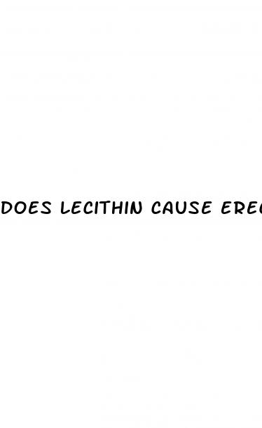 does lecithin cause erectile dysfunction