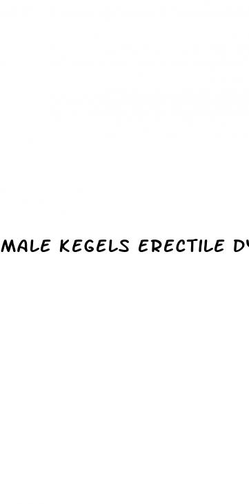 male kegels erectile dysfunction