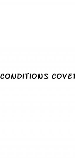 conditions covered under trumpcare erectile dysfunction