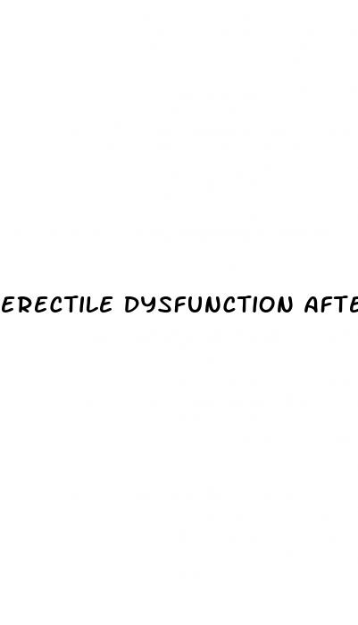 erectile dysfunction after hydrocelectomy