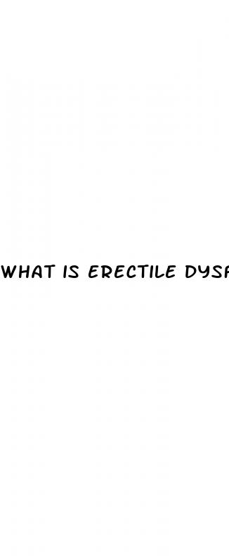 what is erectile dysfunction a sign of