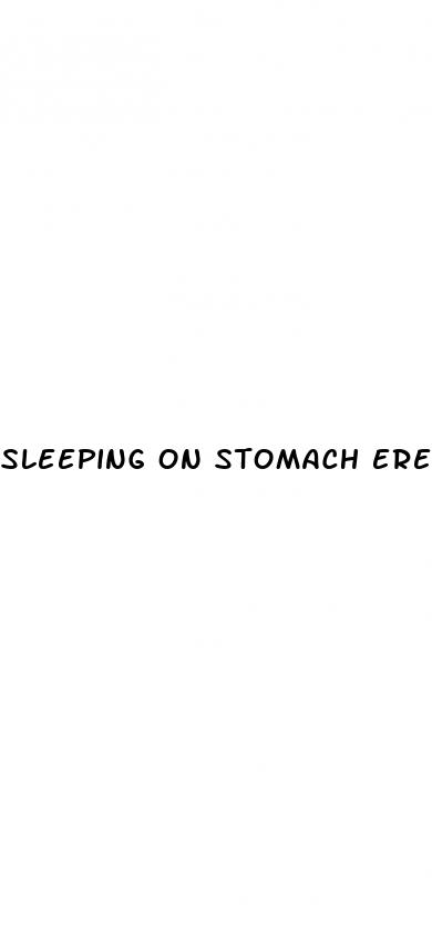 sleeping on stomach erectile dysfunction