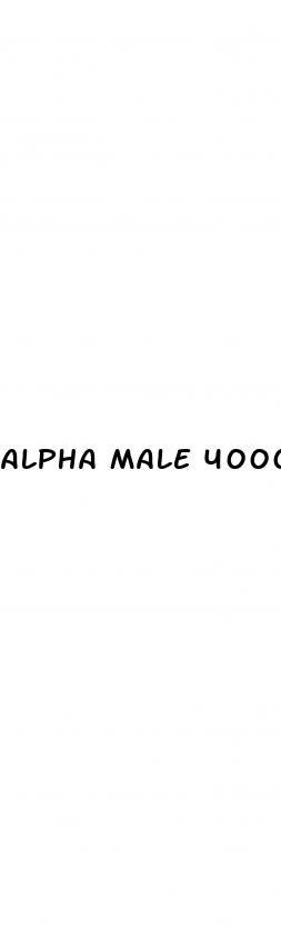 alpha male 4000 gold male enhancement pill