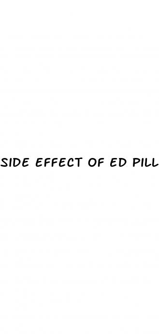 side effect of ed pills