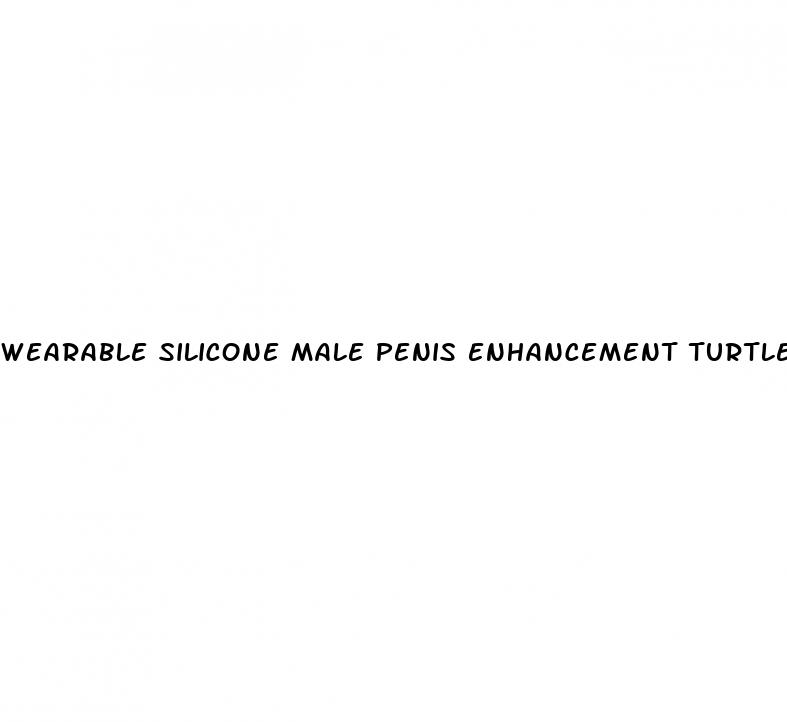 wearable silicone male penis enhancement turtle