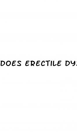 does erectile dysfunction decrease sex drive