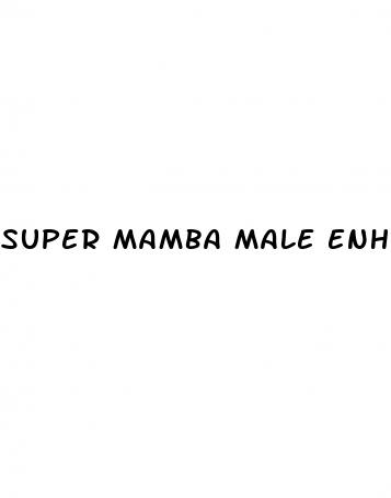 super mamba male enhancement pill reviews