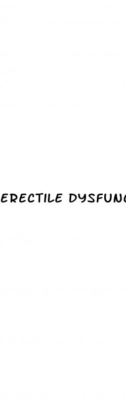 erectile dysfunction after finasteride