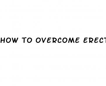 how to overcome erectile dysfunction without medication