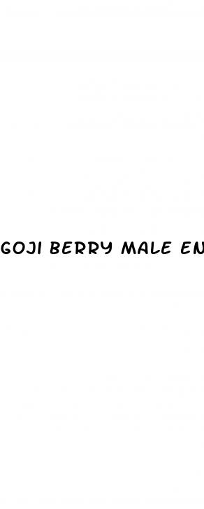 goji berry male enhancement