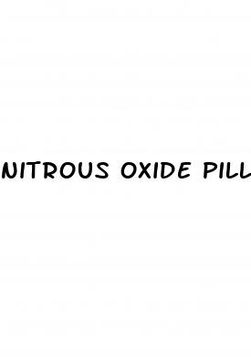 nitrous oxide pills for sex