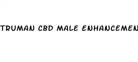 truman cbd male enhancement