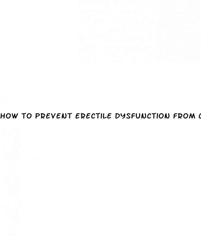 how to prevent erectile dysfunction from cycling