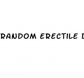 random erectile dysfunction reddit