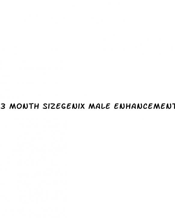 3 month sizegenix male enhancement supplement reviews