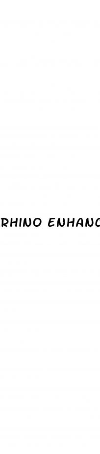 rhino enhancement pill