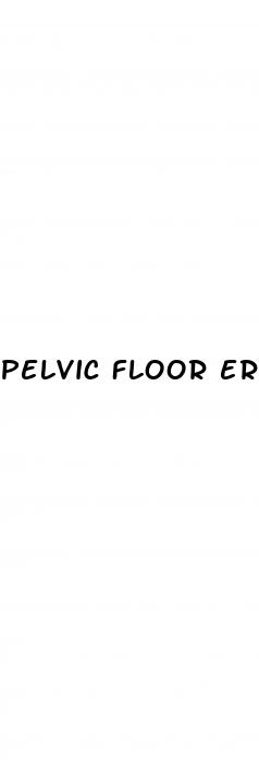 pelvic floor erectile dysfunction