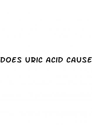 does uric acid cause erectile dysfunction