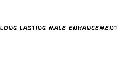 long lasting male enhancement