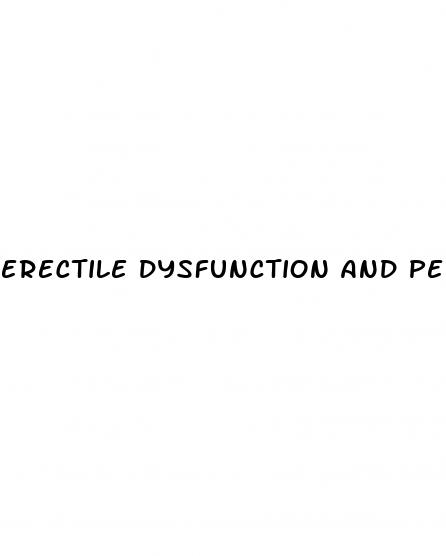 erectile dysfunction and penis size