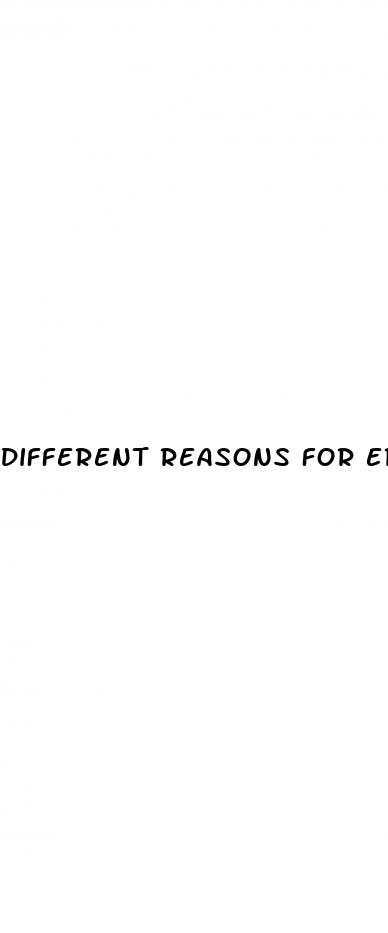 different reasons for erectile dysfunction in 58 year old