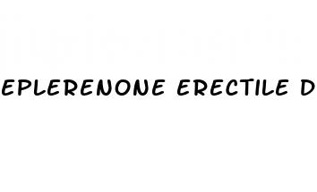 eplerenone erectile dysfunction