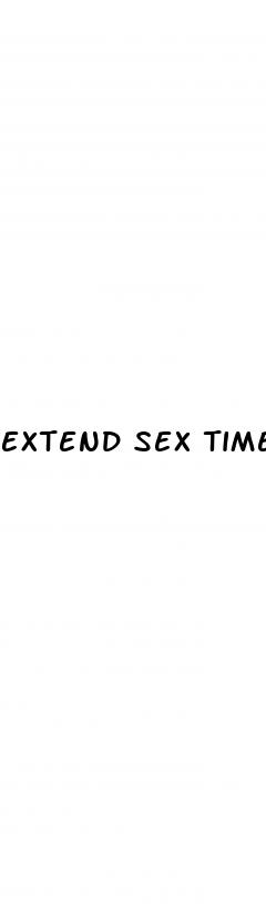 extend sex time pills