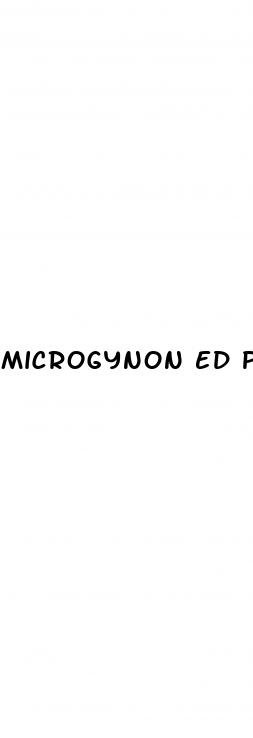 microgynon ed pills