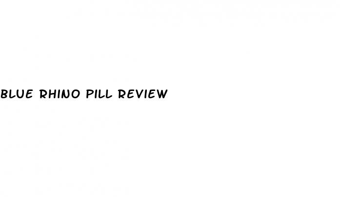 blue rhino pill review