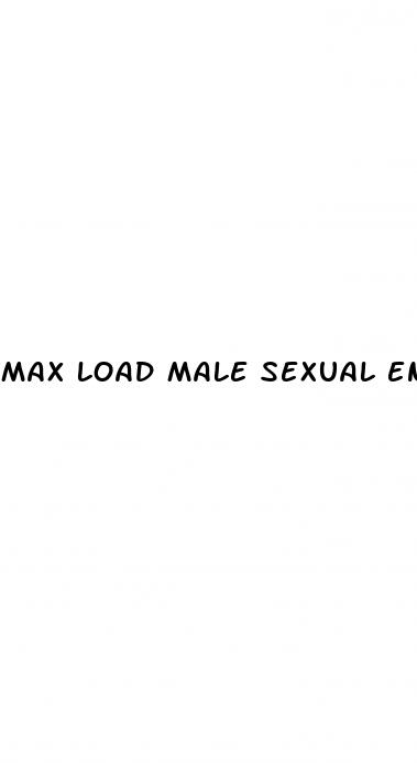 max load male sexual enhancement pills