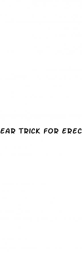 ear trick for erectile dysfunction