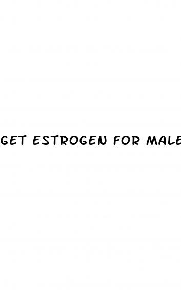 get estrogen for male breast enhancement