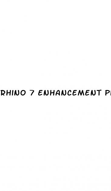 rhino 7 enhancement pills