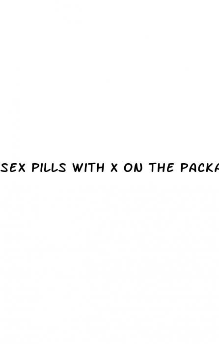 sex pills with x on the package