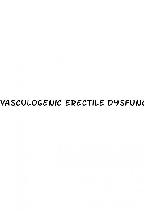 vasculogenic erectile dysfunction definition