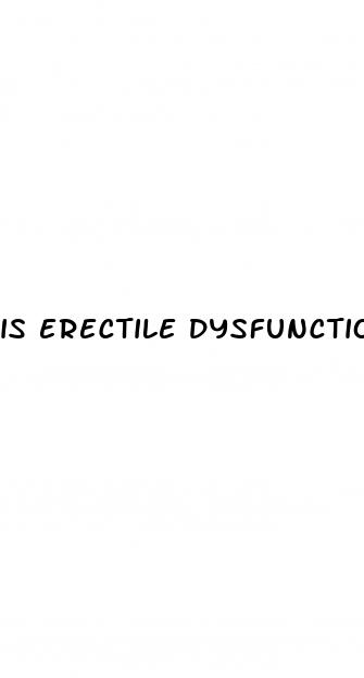 is erectile dysfunction a va disability