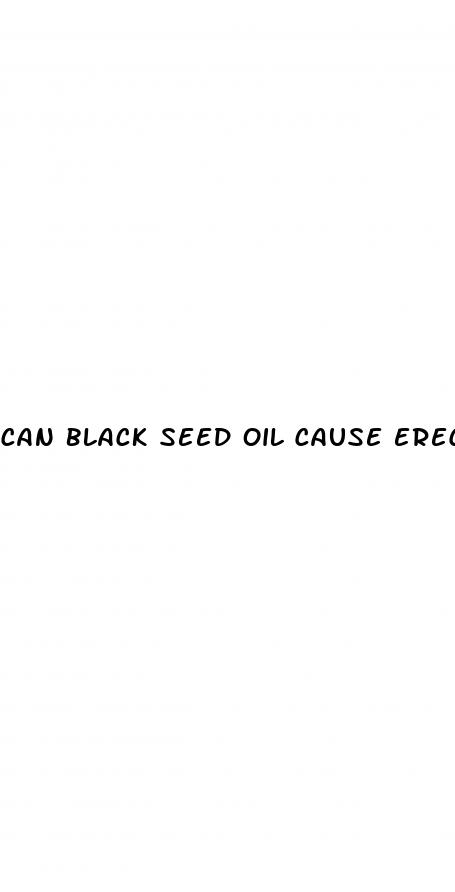 can black seed oil cause erectile dysfunction