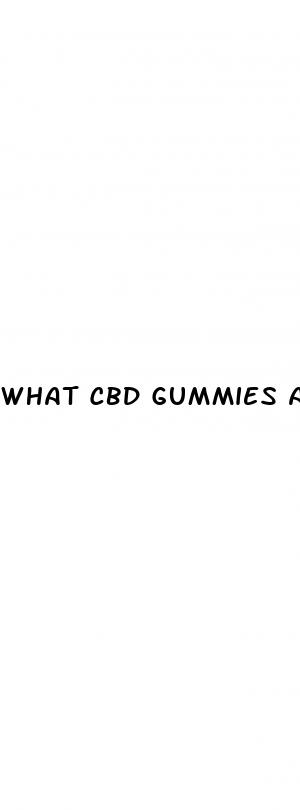 what cbd gummies are good for ed