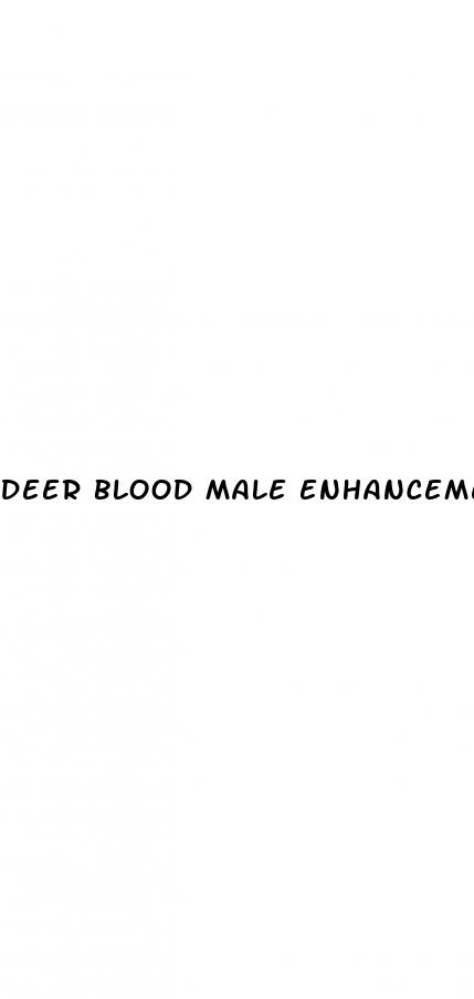 deer blood male enhancement pills