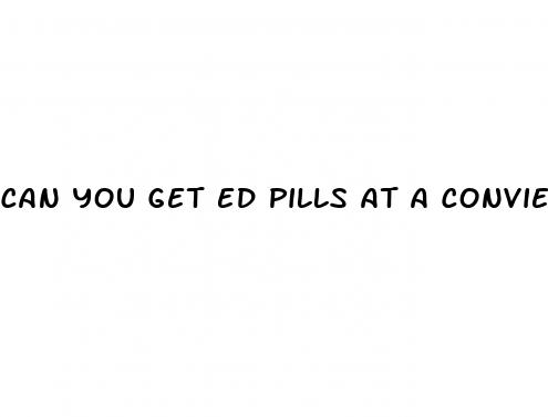 can you get ed pills at a convient store