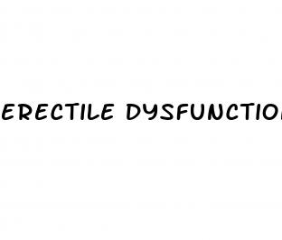 erectile dysfunction due to trauma