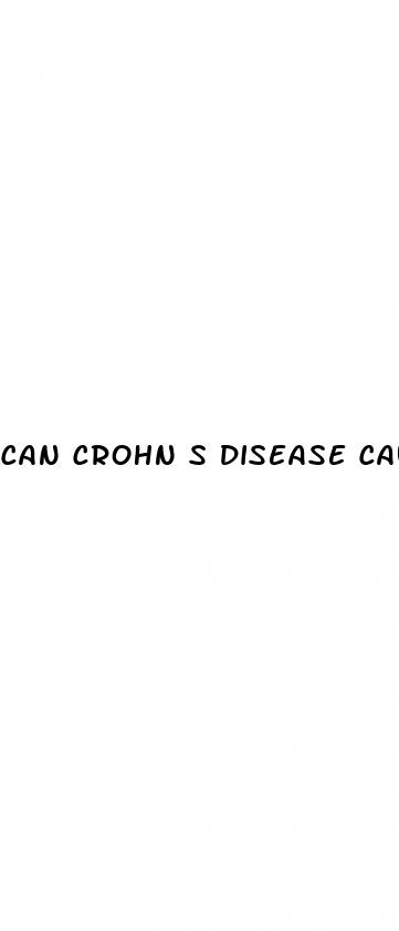 can crohn s disease cause erectile dysfunction