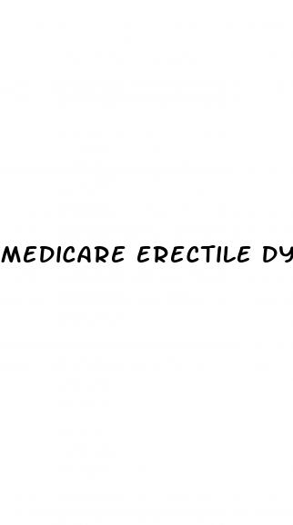 medicare erectile dysfunction